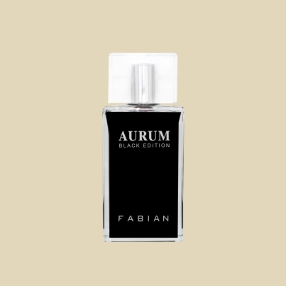 Fabian Aurum Black Edition Edp 80ml Bottle Web