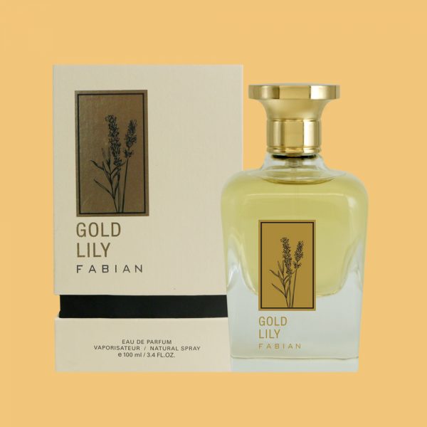Fabian Gold Lily Edp 100ml Bottle Box Official