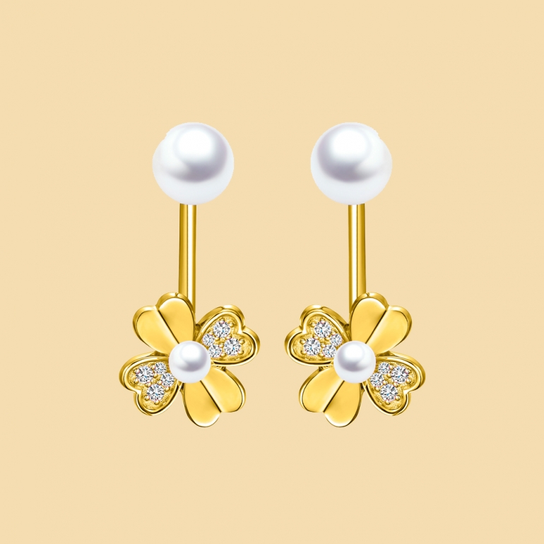 Flower Shape Earrings Flj Er1019 Er Flower Shape Earrings Flj Er1019 Er