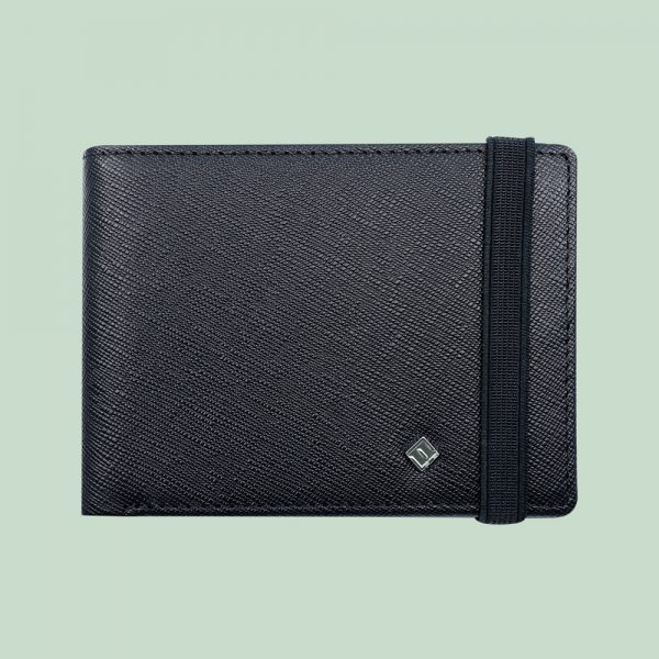 Fabian Leather Wallet Black - FMW-SLG22-B 1