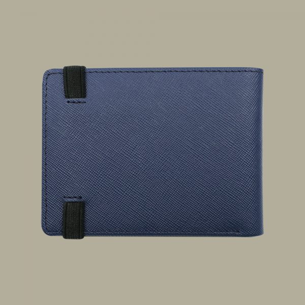Fabian Leather Wallet Blue - FMW-SLG23-BL 2