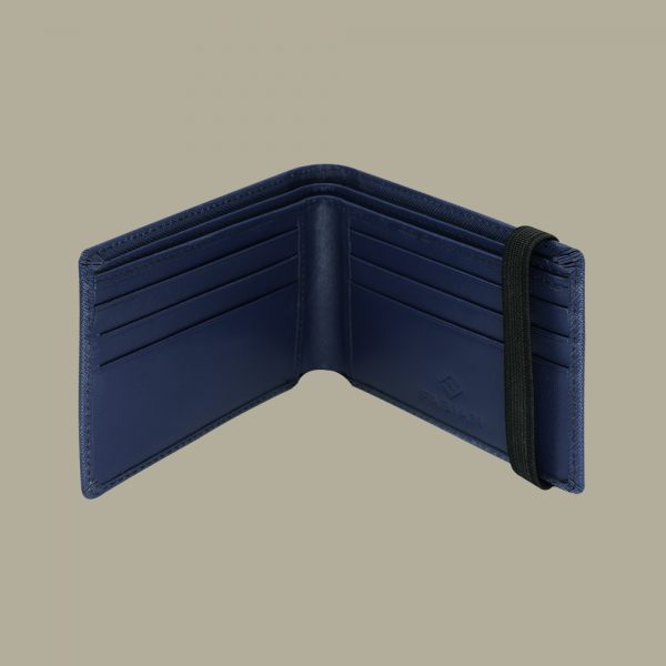 Fabian Leather Wallet Blue - FMW-SLG23-BL 3