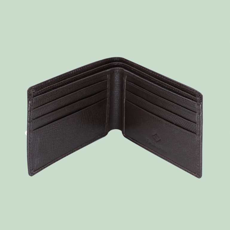 fabian leather wallet brown fmw slg6 br 3 Fabian Leather Wallet Brown - FMW-SLG6-BR 3