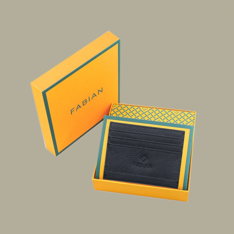 fabian leather black card holder fmwc slg13 b with box Fabian leather black card holder fmwc slg13 b with box