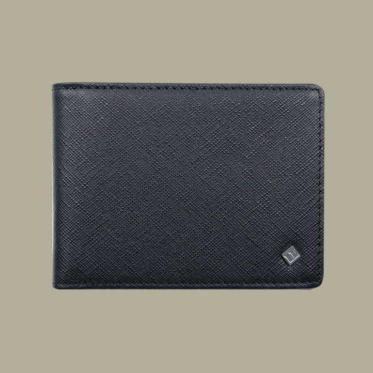 fabian leather black wallet fmw slg1 b front Fabian leather black wallet fmw slg1 b front