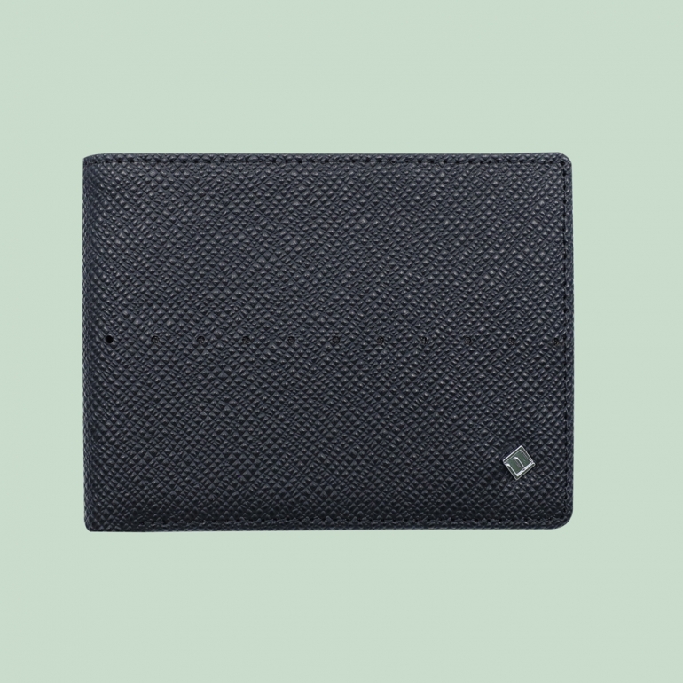 fabian leather black wallet fmw slg10 b front Fabian leather black wallet fmw slg10 b front