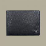 Fabian leather black wallet fmw slg4 b front
