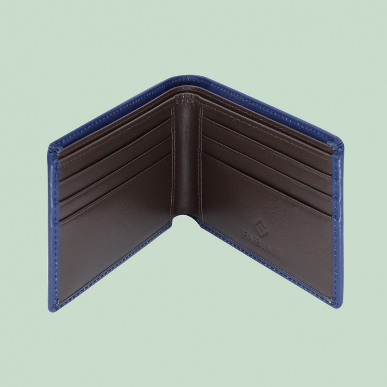 fabian leather brown blue wallet fmw slg51 brnbl inside Fabian leather brown blue wallet fmw slg51 brnbl inside