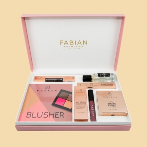 Fabian Cosmetics Collection 7 pcs Dark Pink