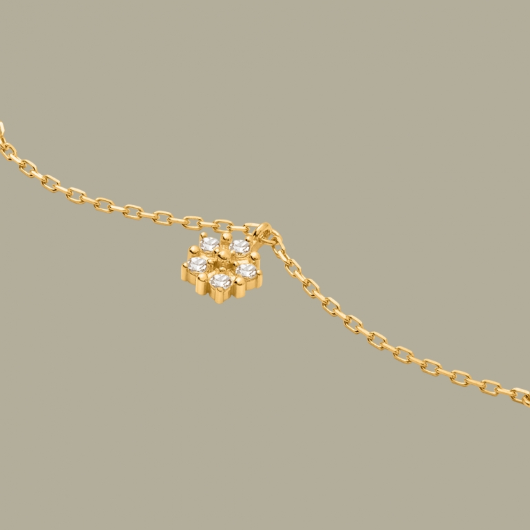 fabian flower design gold bracelet flj cg20b1931s br g 02 Fabian Flower Design Gold Bracelet-FLJ-CG20B1931S-BR.G 02