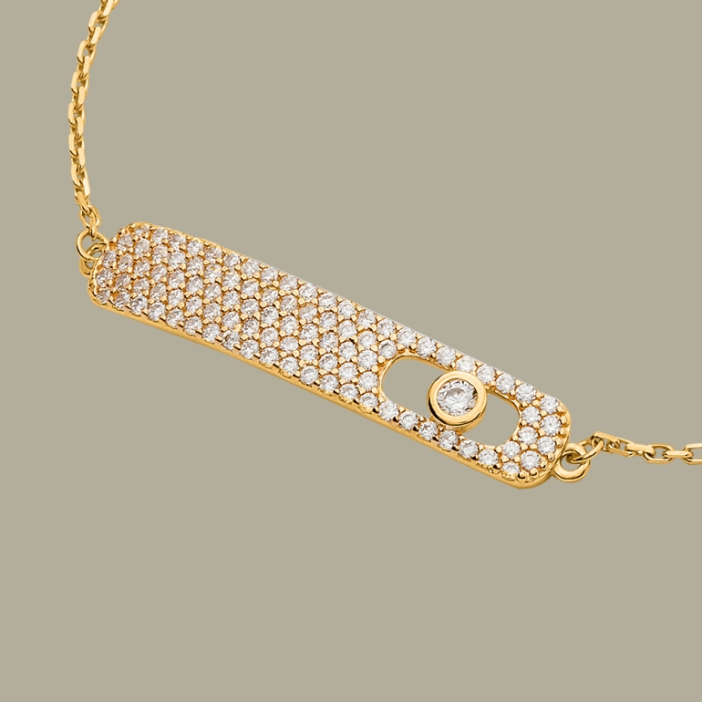 fabian rectangular design gold bracelet flj cg20b2275s br g 02 Fabian Rectangular Design Gold Bracelet-FLJ-CG20B2275S-BR.G 02