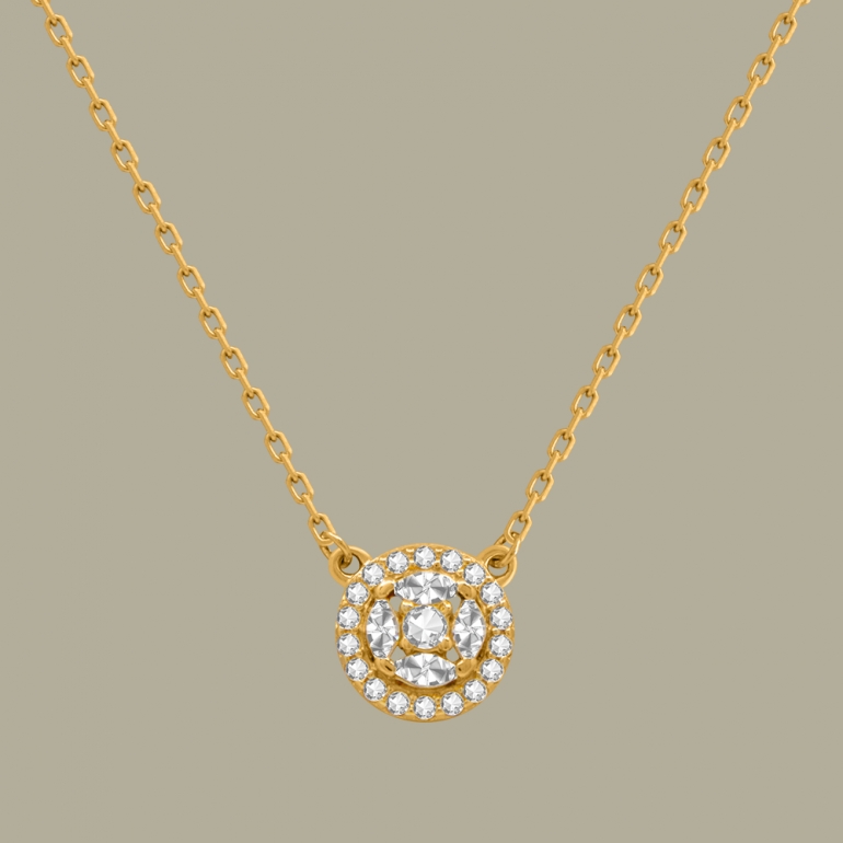 fabian round pendant gold necklace flj cg20b3970s nl g 02 Fabian Round Pendant Gold Necklace-FLJ-CG20B3970S-NL.G 02