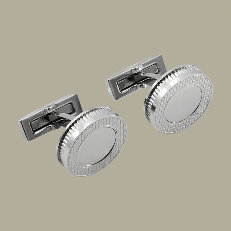 fabian cufflink silver fcf ls 1857 ss 01 Fabian Cufflink Silver - FCF-LS-1857.SS