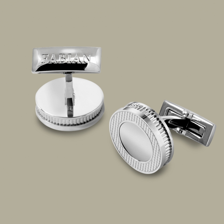 fabian cufflink silver fcf ls 1857 ss 02 Fabian Cufflink Silver - FCF-LS-1857.SS 1