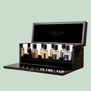 Fabian Collection 4PCS x 50ml Gift Set-Wooden Box Side