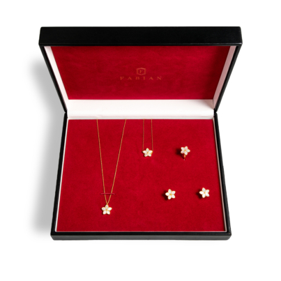 Fabian Valentine’s Day Special Mother of Pearl Jewelry Set
